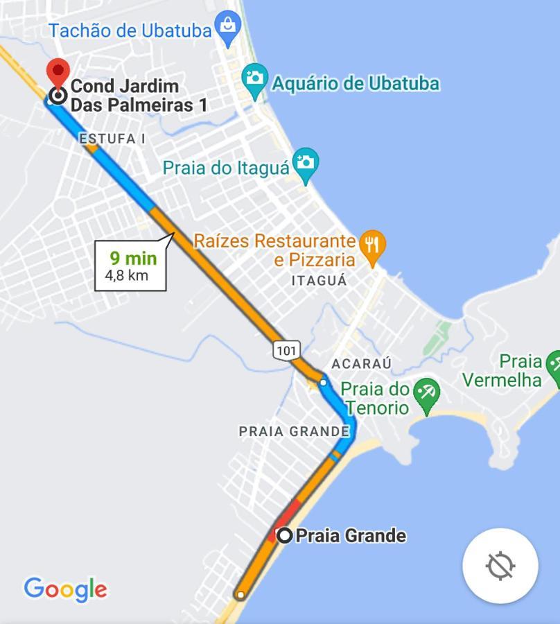 Apartamento Em Ubatuba Proximo A Praia Grande Экстерьер фото